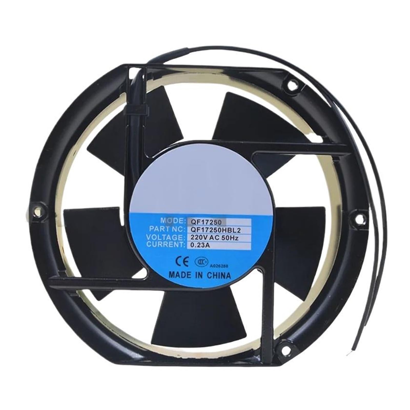 PEQYUACTE QF17250 HBL2 220V 0.23A 17cm Axial Fan