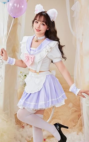Amazon.co.jp: [Malymoon] コスプレ セーラー服 制服 キャット