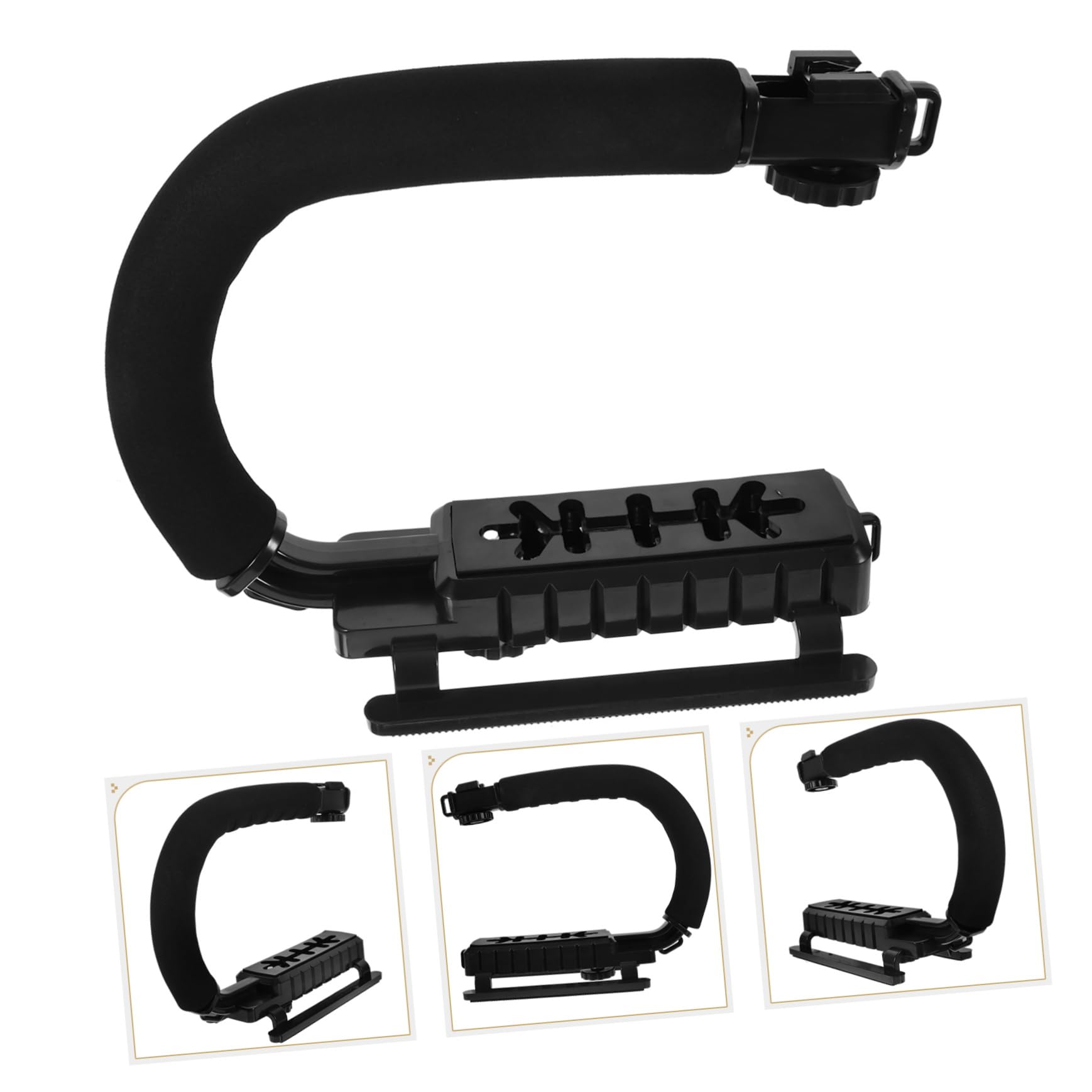 Hemobllo Stabilizzatore Per Fotocamera Portatile Con Maniglia Ergonomica Supporto Gimbal Per Dslr Compatibile Con Attrezzature Da Ripresa Design Shaped Per Stabilità e Durabilità