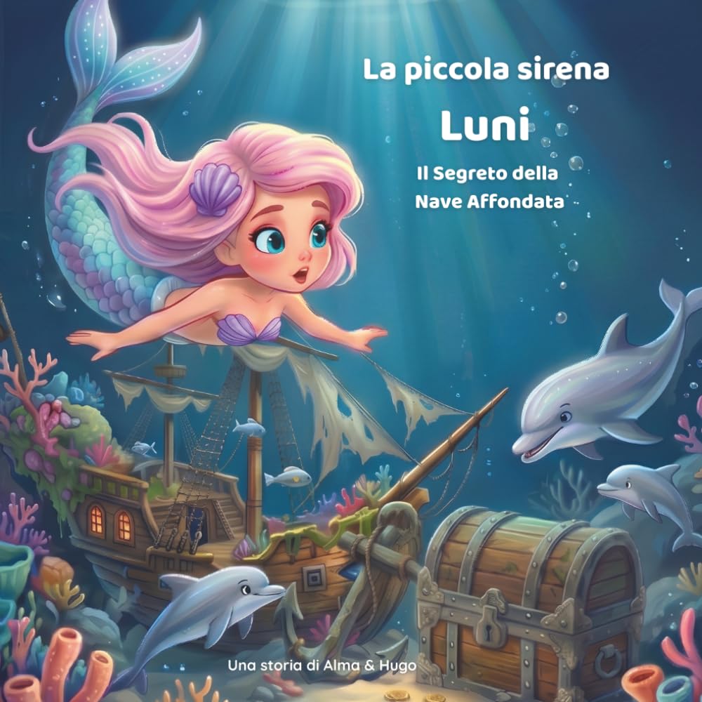 La Piccola Sirena Luni – Il Segreto della Nave Affondata: Una Magica Avventura sul Mare tra Amicizia, Coraggio e Veri Tesori (Le avventure della sirenetta Luni)