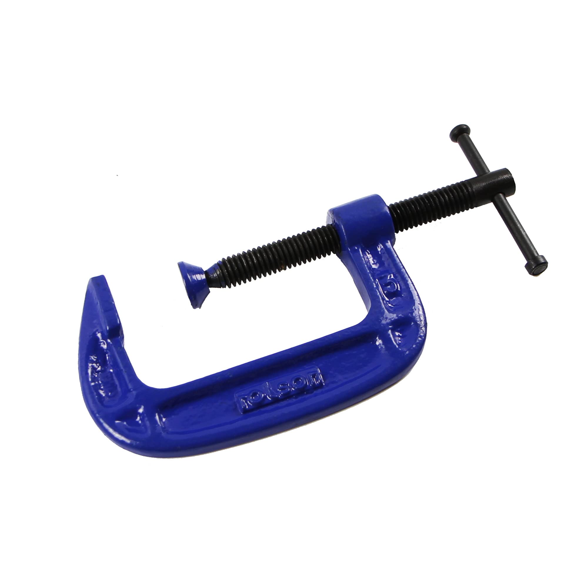 Rolson 14203 75 mm Fine Thread G-Clamp