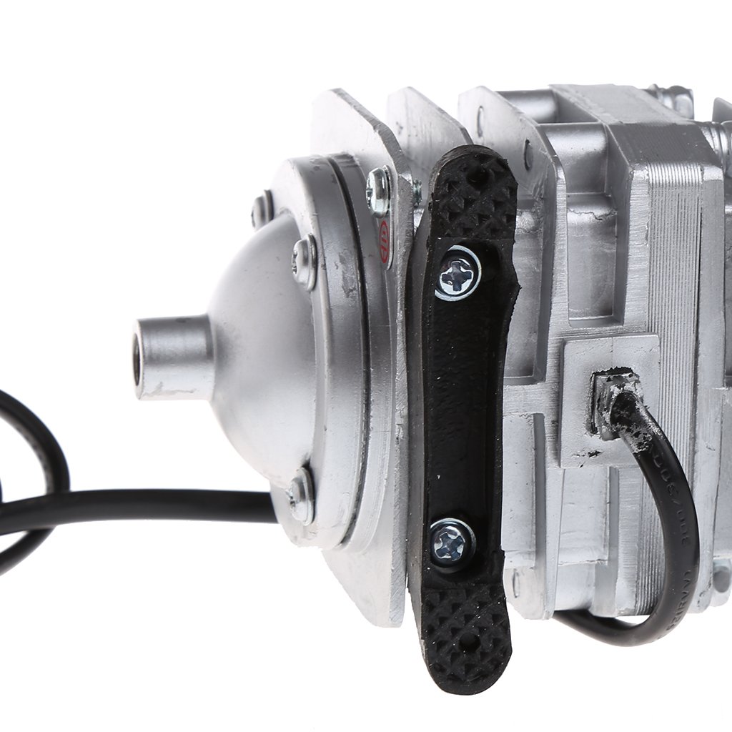 Compresseur d'air électromagnétique 45L / Min 25W Aérateur de Pompe à air pour Bassin à oxygène d'aquarium