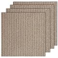 Rehert 24 Tiles/64 sq Ft-Carpet Squares, Carpet Tiles, 0.24" Pile Height, Commercial Carpet Tiles, Non Adhesive Padded, Non-Slip, Easy DIY Installation (20" x 20", Sisal)