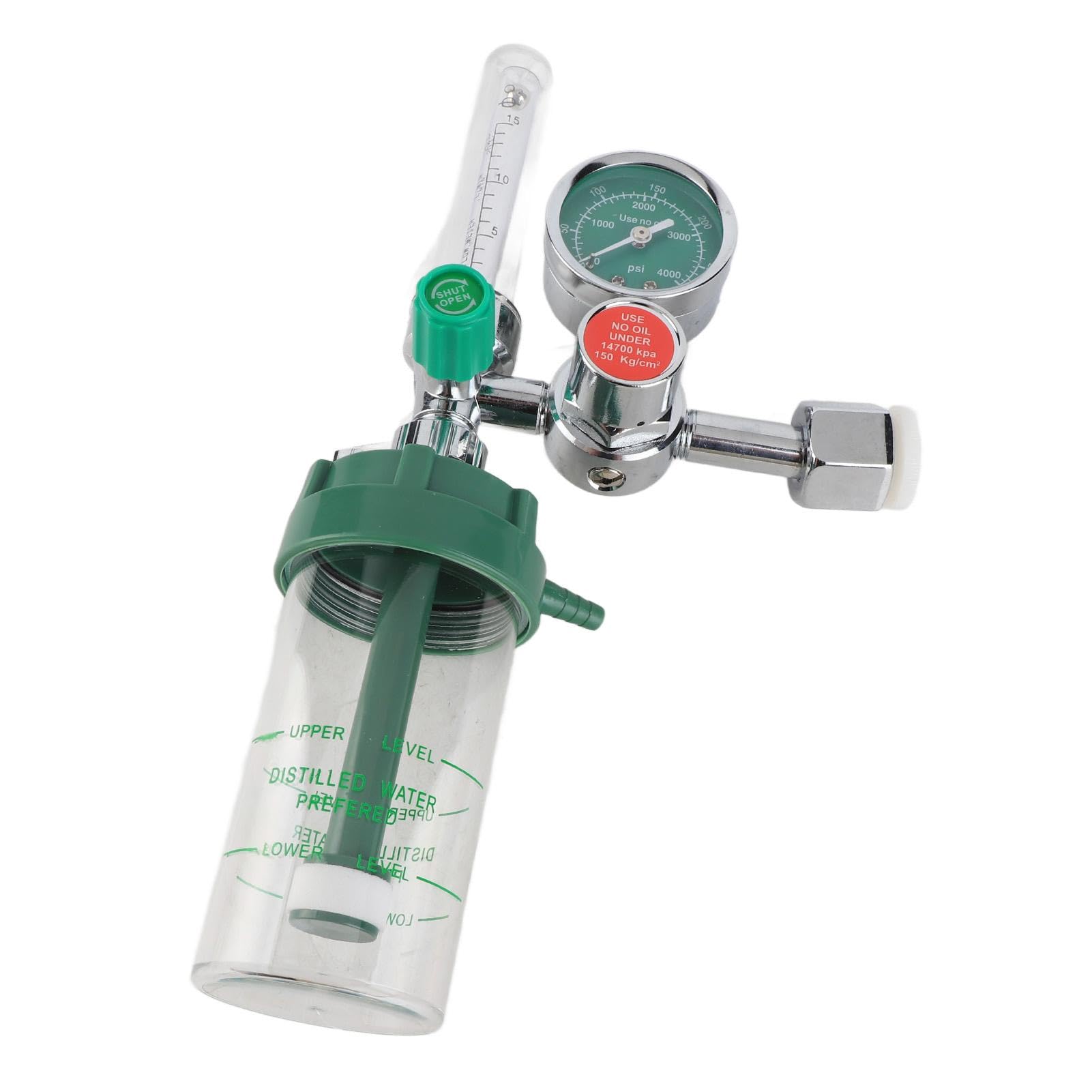 Druckminderer, Druckminderer Druckregler, 0-100mpa Luftstromregler Professioneller Sauerstoffgasdruckminderer Messgerät Aluminiumlegierungs Druckminderer Gasregler für Druckluftwerkzeuge