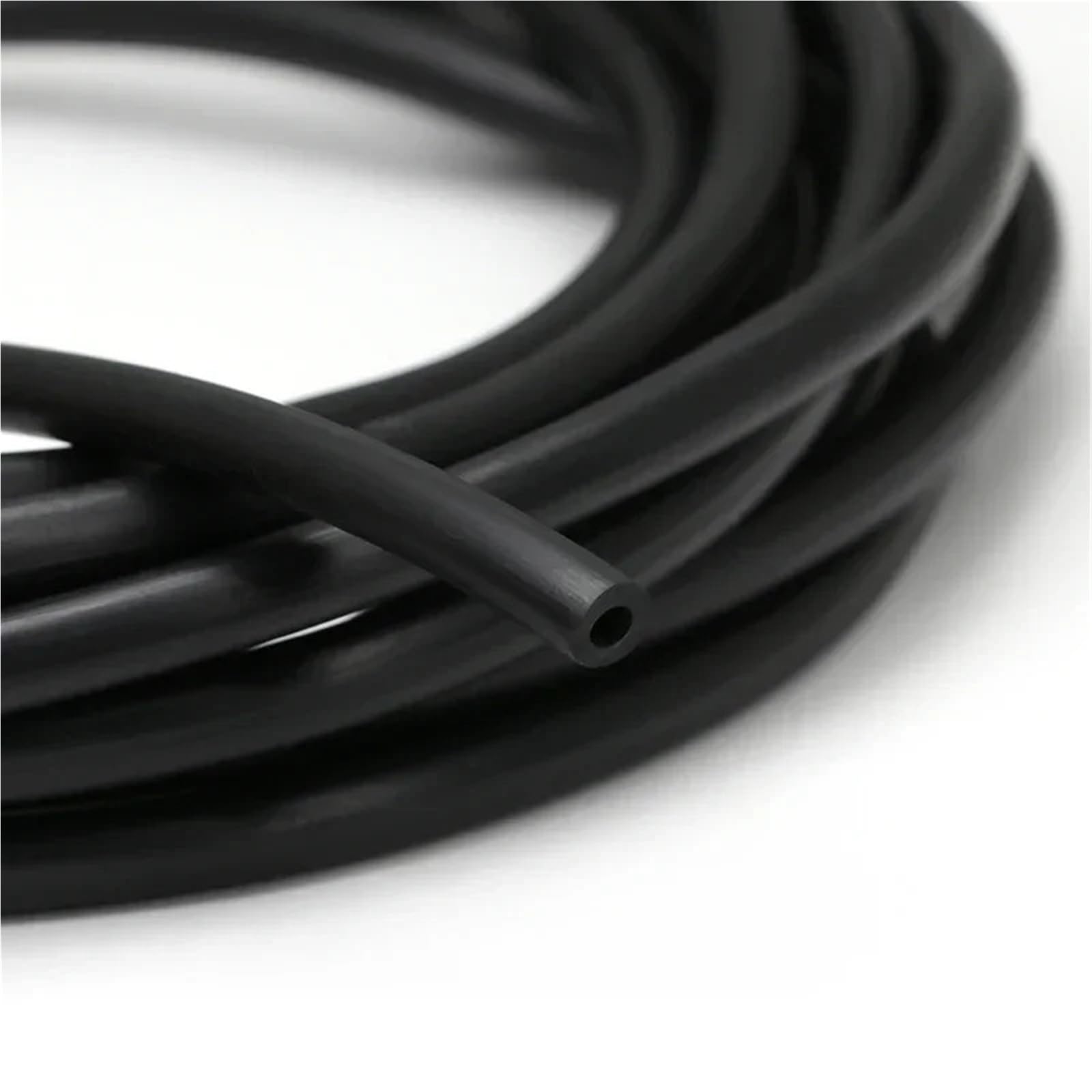 Manguera de silicona Manguera de goma ID 2 4 5 6 7 8 10 12 16 18 19 25 mm Tubo resistencia a altas temperaturas(5 meters,ID 6mm x OD 9mm)