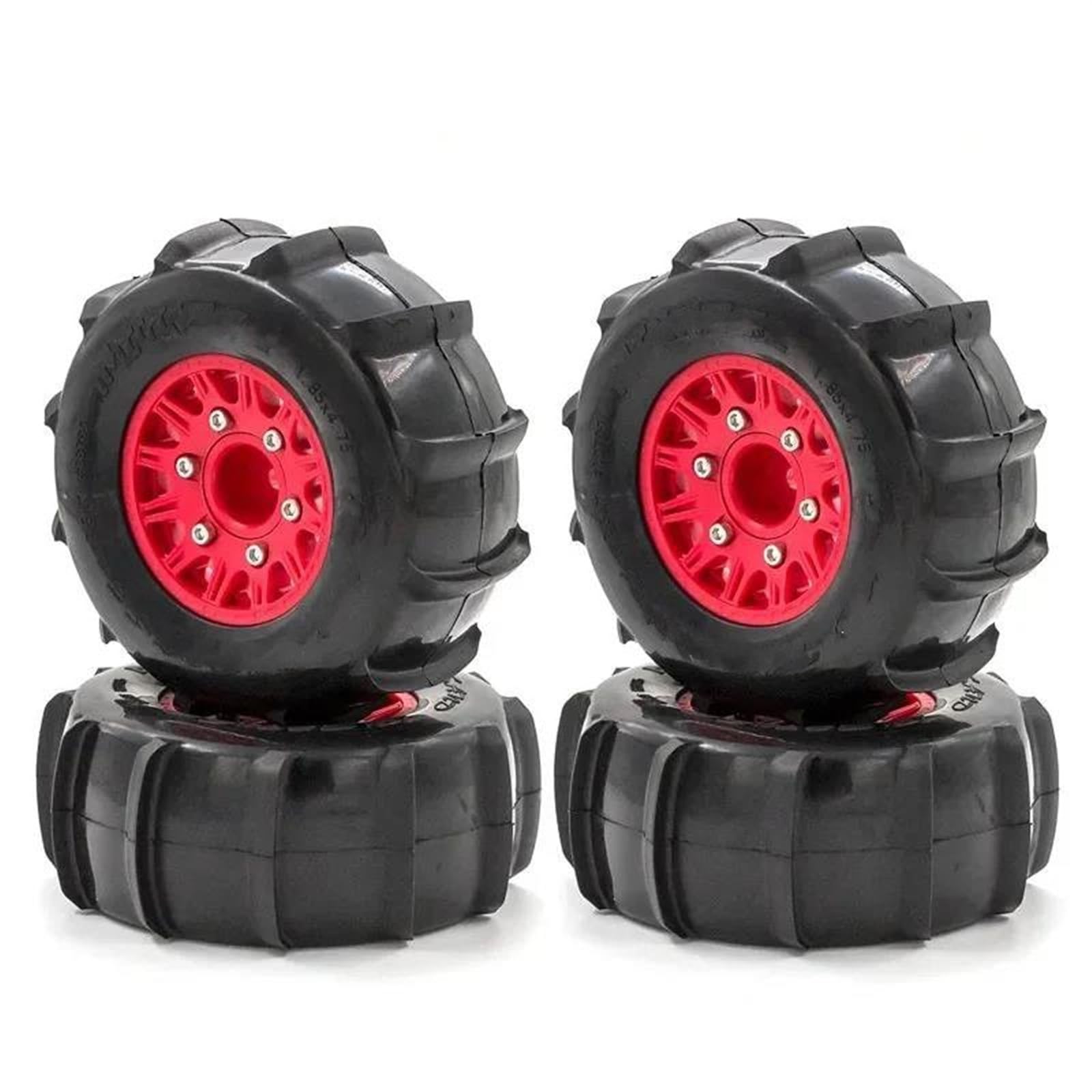 Compatibile Con Traxxas Per Slash Per Huanqi 727 E-revo 116mm Pneumatico Rc Modello Di Auto Carta Breve Generale Sabbia Pneumatici Adattatore 12/14/17mm