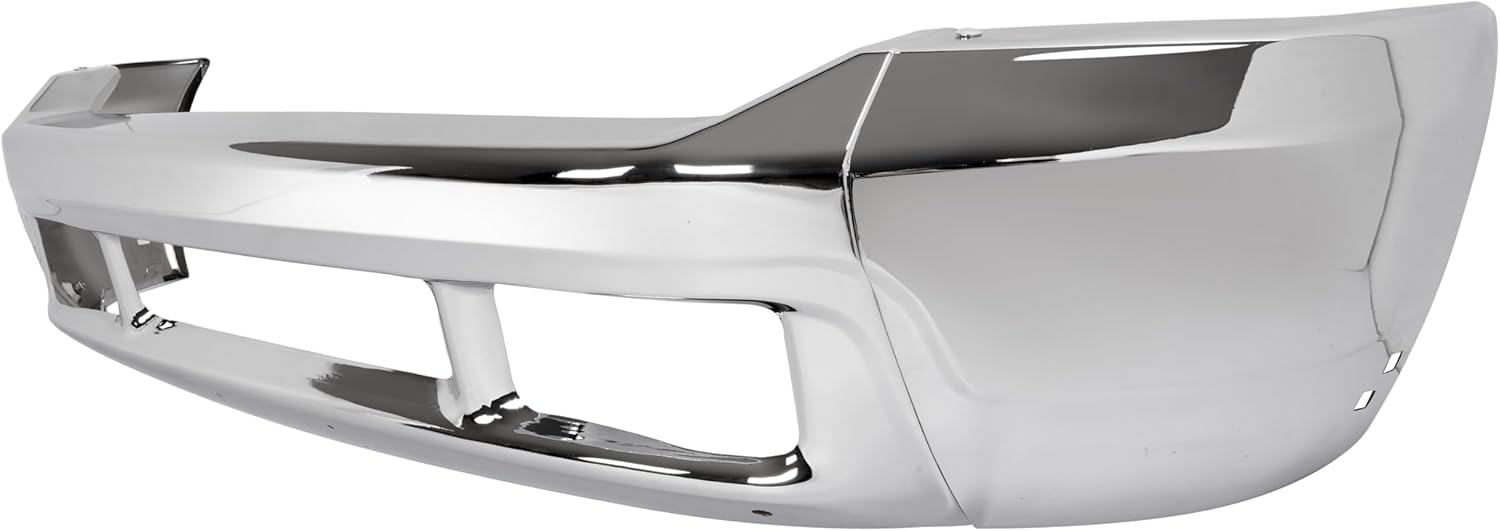 KUAFU 3PCS Front Bumper Face Bar Compatible with 1999-2004 Ford Excursion Eddie Bauer XLS F-250 F-350 F-450 F-550 Super Duty Harley-Davidson Edition King Ranch Replacement for 1C3Z17757MAA Steel