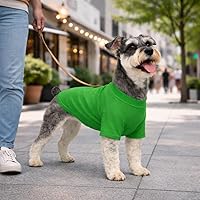 Vista 6 de Lovelonglong Ropa para Bulldog Ropa para Perro Camiseta en Blanco Camisetas para Bulldog Francés Bulldog Inglés American Pit Bull Pugs 100% Algodón