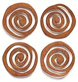 Embellish Your Story Rustic Swirl Magnets - Set of 4 - Embellish Your Story Roeda 100851-EMB