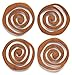Embellish Your Story Rustic Swirl Magnets - Set of 4 - Embellish Your Story Roeda 100851-EMB
