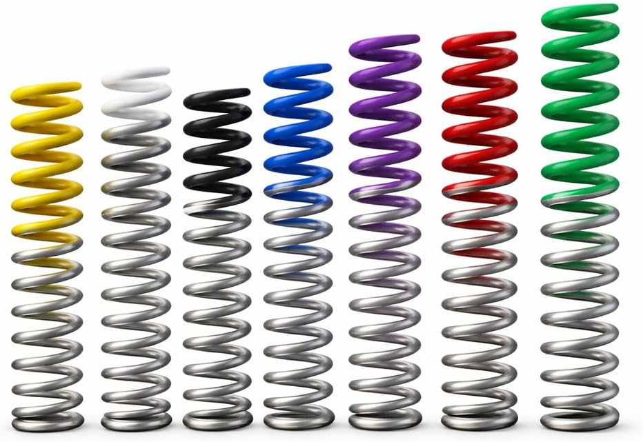 7-Piece Recoil Spring Kit for Full-Size 1911 Pistols – 7–18 lb Color-Coded Tuning Set – Precision Chrome-Plated Steel Springs for Smooth Cycling, Balanced Recoil & Reliable Slide Performance