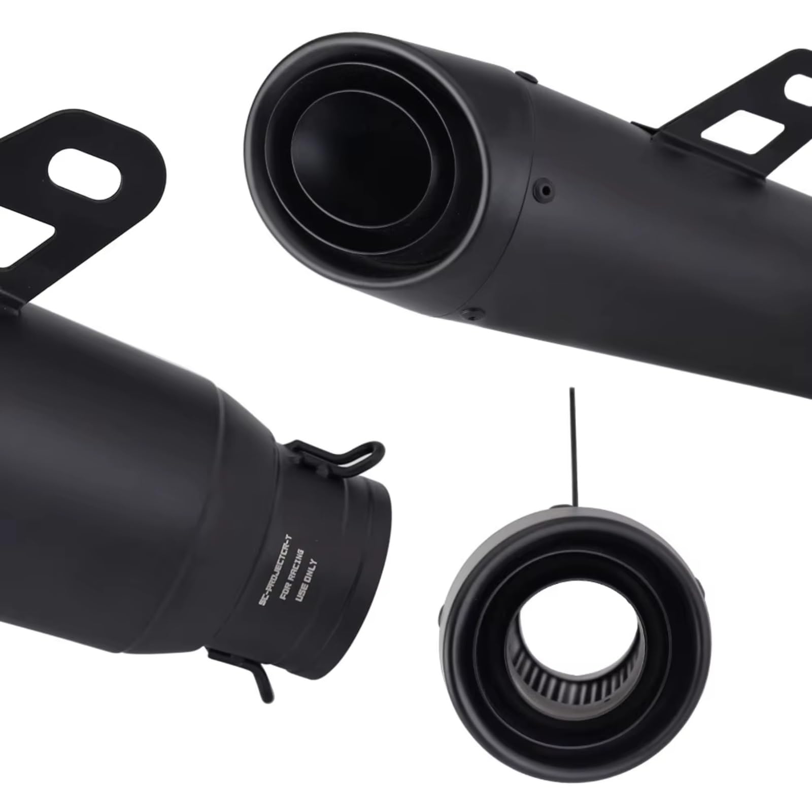 Motorrad-Schalldämpfer-Auspuff Für MT07 Für FZ07 Für XSR700 2014–2024