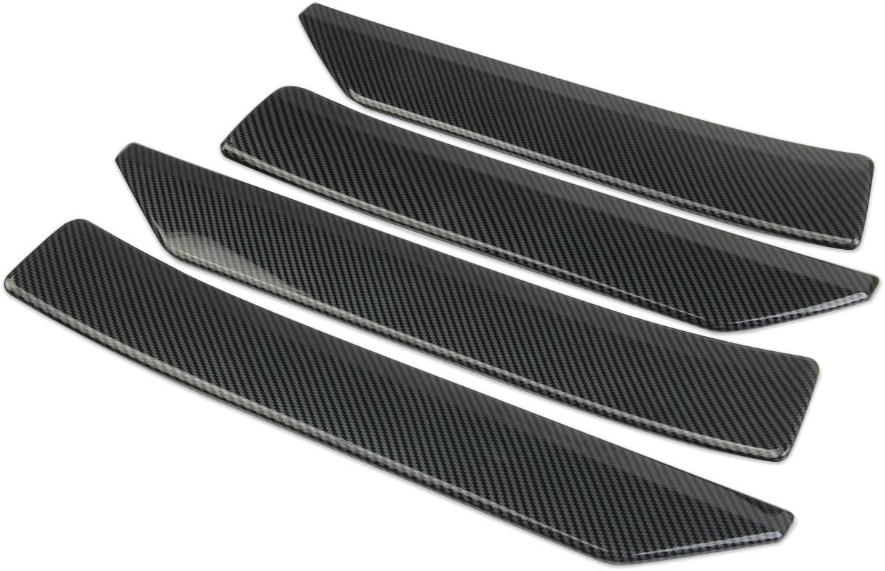 Carbon Fiber Door Panel Trim Cover Accessories fit for 2014-2021 Toyota Tundra Platinum/1794