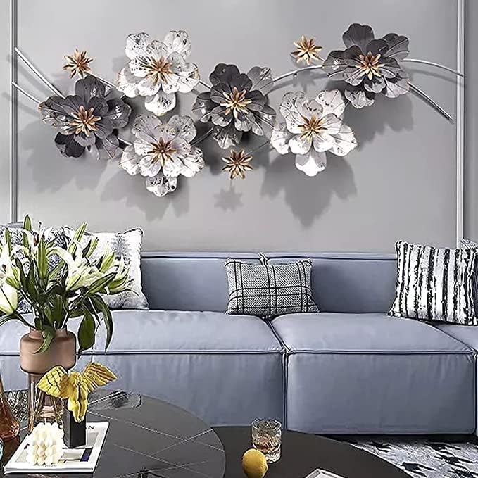 HRIDAY Abstract Metal Wall Art| Modern Luxury Metal Wall Decor For ...
