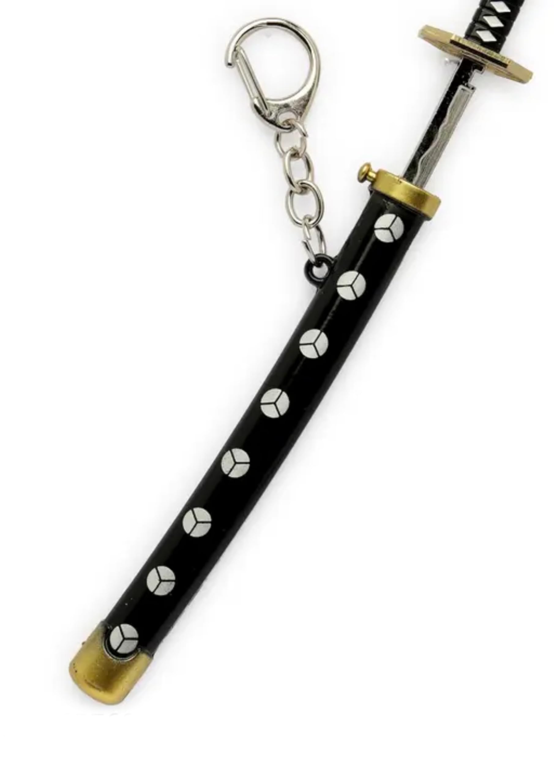 Plastic Katana With Lock System And Scabbard Collectable Anime Toy Keychains | Mini Samurai Sword Key Ring For Car, Bike & Bag | Anime Inspired Gift For Bike - (Pack Of 1 Pc) - Image 4 thumbnail
