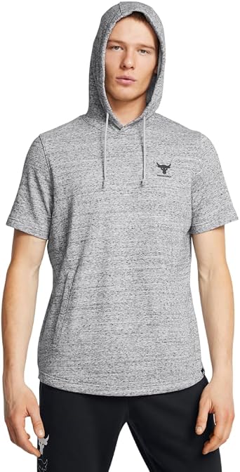 مشروع Under Armor Mens Rock Payoff هوديي تيري قصير الأكمام