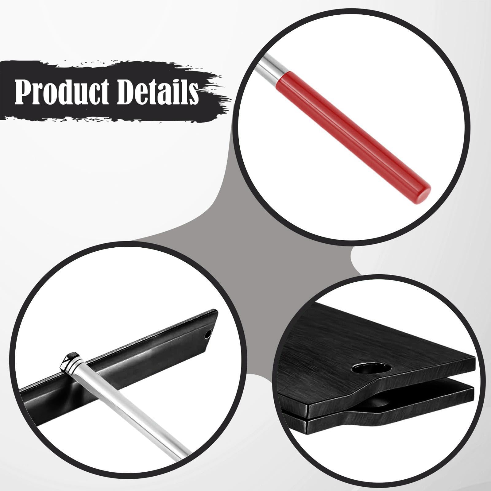 B Baosity Dobladora de Metal Bender Manual para Techos Herramienta de Chapa de Acero con Mango Largo Ergonómico Adecuada para Fabricantes de Paneles Repa, 30.5 Cm X 28.5 Cm