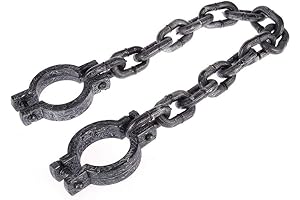 Bezall Halloween Plastic Chain Handcuffs