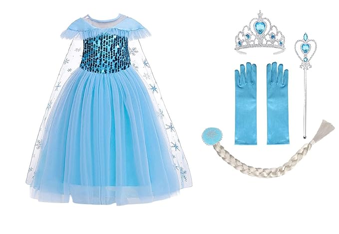 FDF fairytales Princess Fancy Dress Up costumes Party Kids Halloween Costume gift