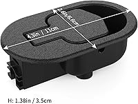 Vista 4 de Juego de 2 piezas de repuesto para sillón reclinable, mango de liberación reclinable duradero con cable de tracción reclinable, piezas de repuesto