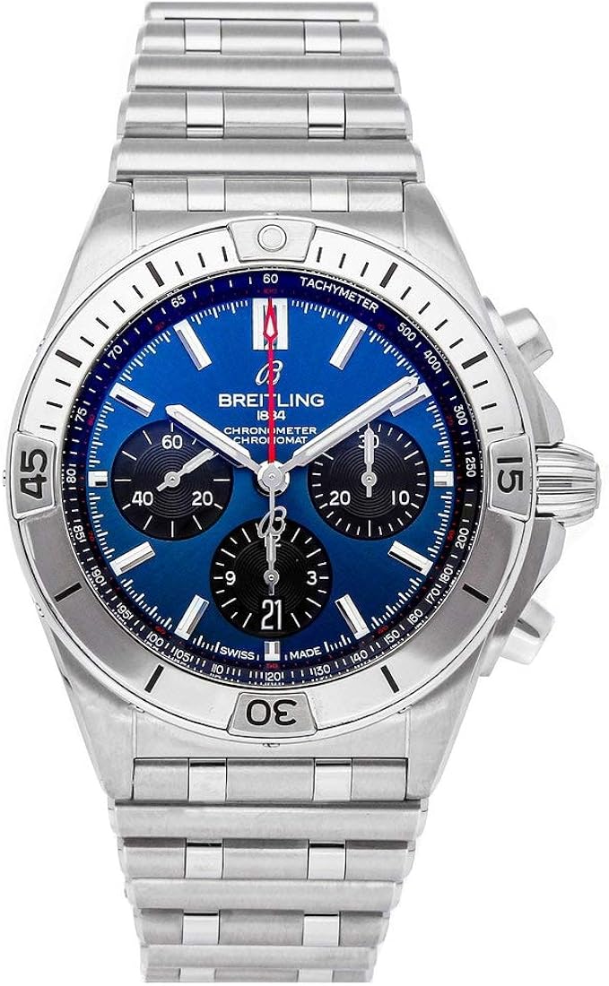 breitling chronomat blue
