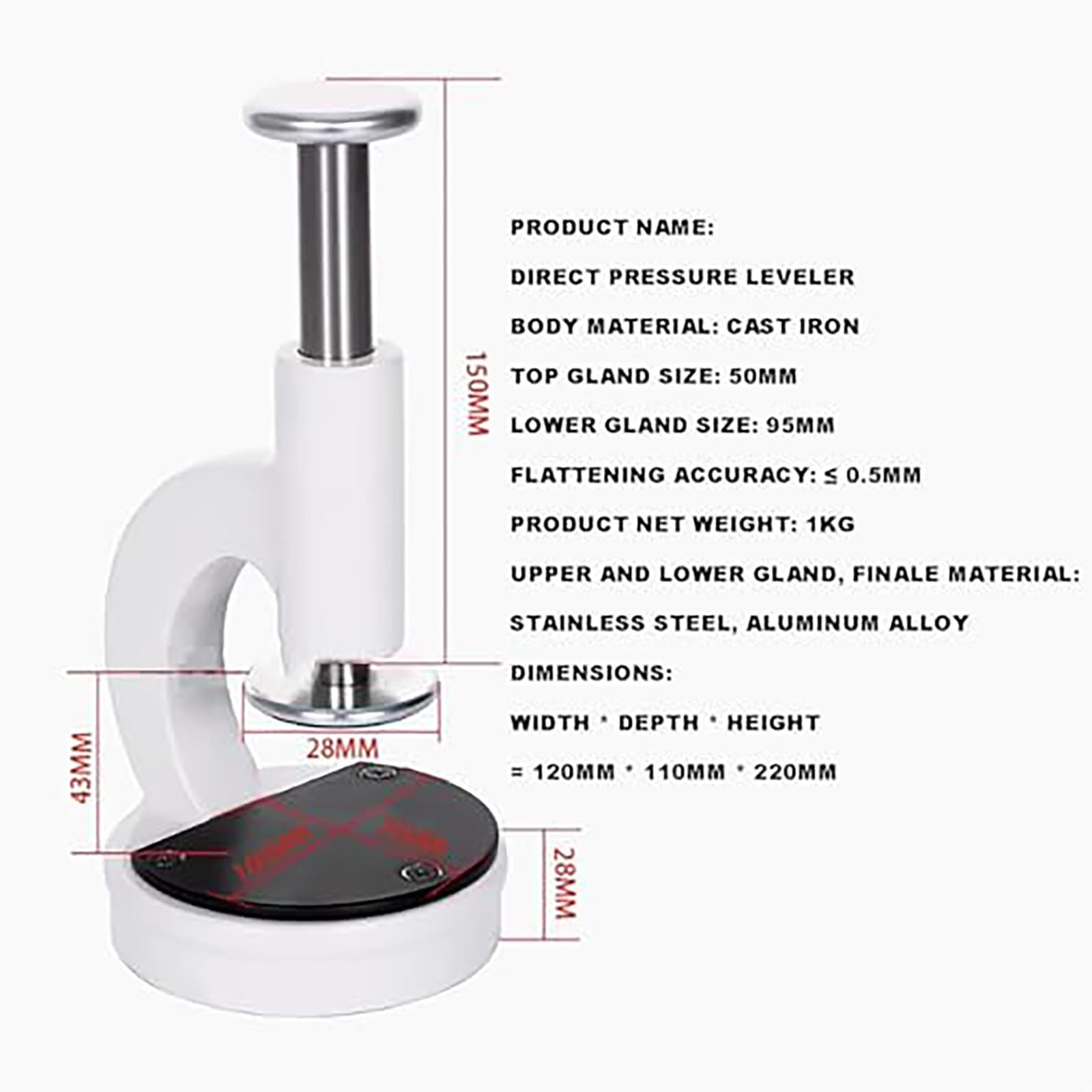 Probenpressmaschine – Mikroskop-Probenabflachung für Laborschneiden und Analyse, genau auf ≤ 0,5 mm
