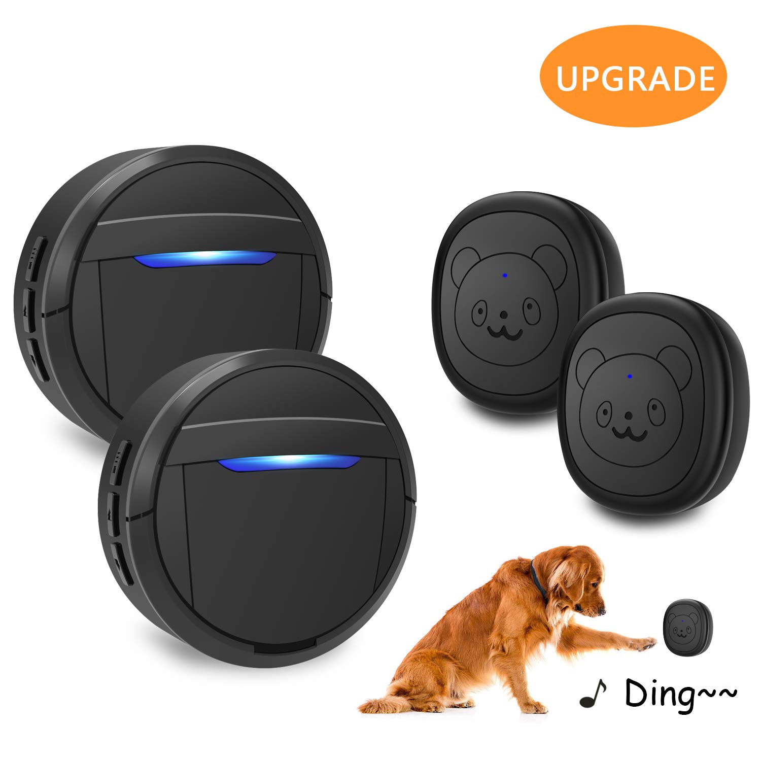Buy weird tails Wireless Doorbell, Dog Bells for Potty Training IP55
