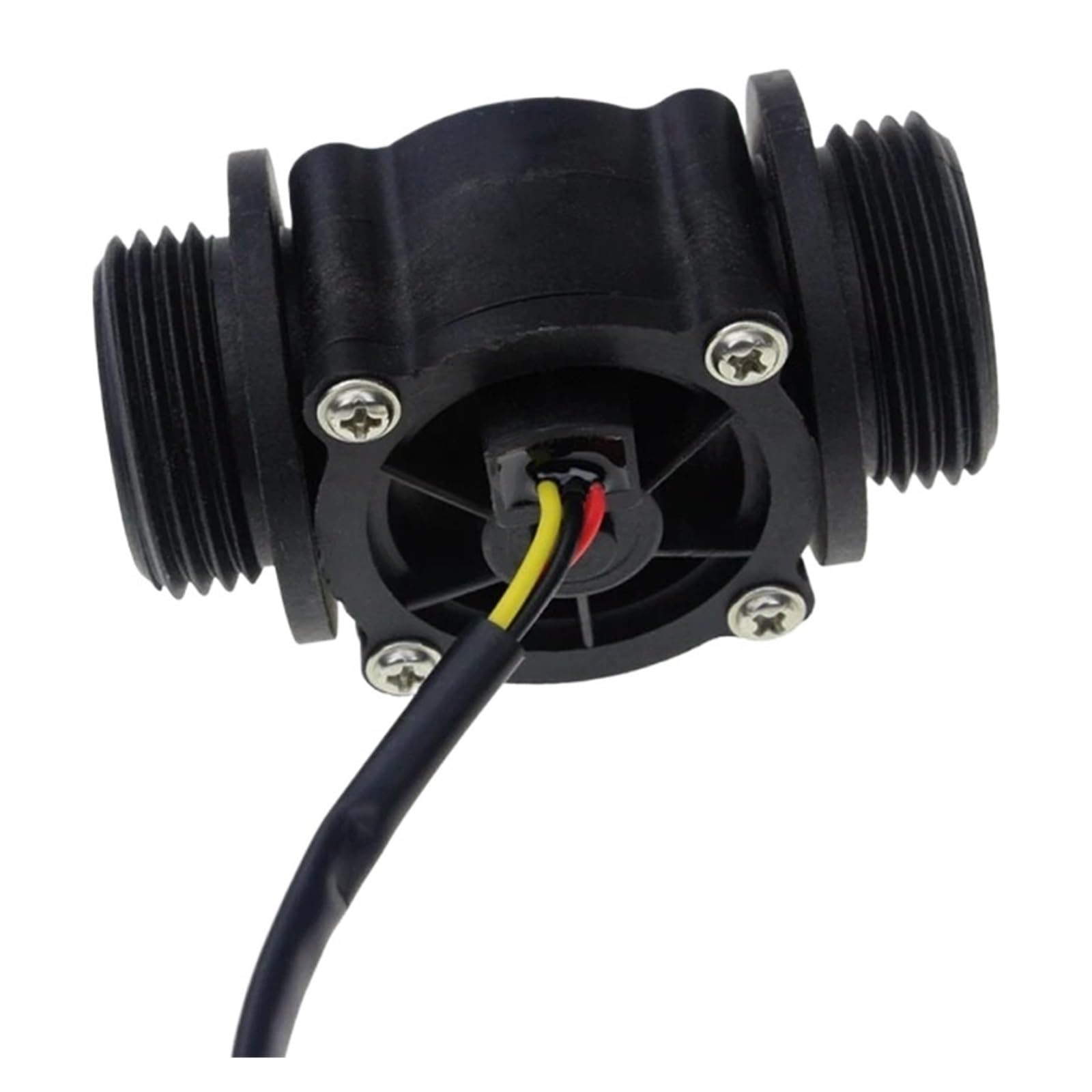 Medidor de agua fría para jardín y hogar. 2 Uds., Sensor De Flujo De Agua, Medidor De Flujo De Combustible Y Aceite, Medidor De Agua, Medidor De Flujo De 1 A 60 L/min, Indicador De Contador De Sensor