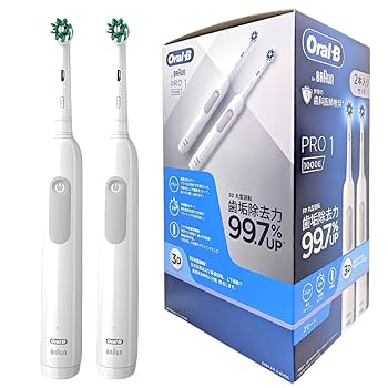 Amazon.co.jp: BRAUN ブラウン オーラルB PRO1 1000E 2本入り