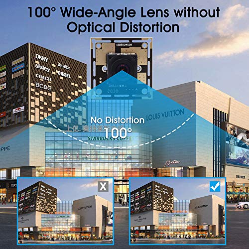 Svpro 5Mp Autofocus Usb Camera Module, 2592X1944 Mini Webcam With Non-Distortion Lens Usb Sercurity Camera Cmos Ov5640 For Telescope Endoscope Microscope #TOP4