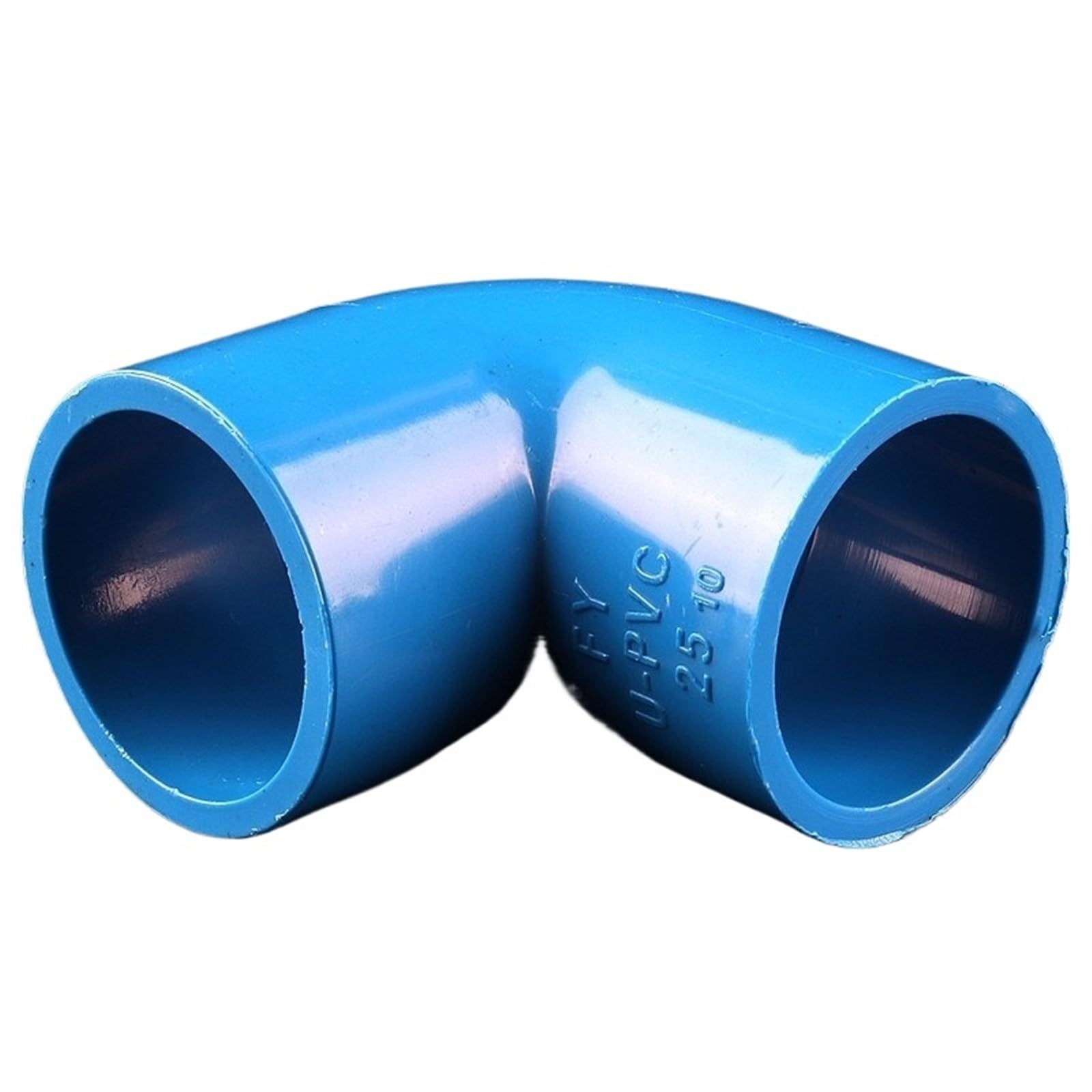 Lubrel Blue Pipe Fittings,25Mm Pvc 90 Degree Elbow Connector Aquarium Fish Tank Garden Irrigation Multicolor(Blue)