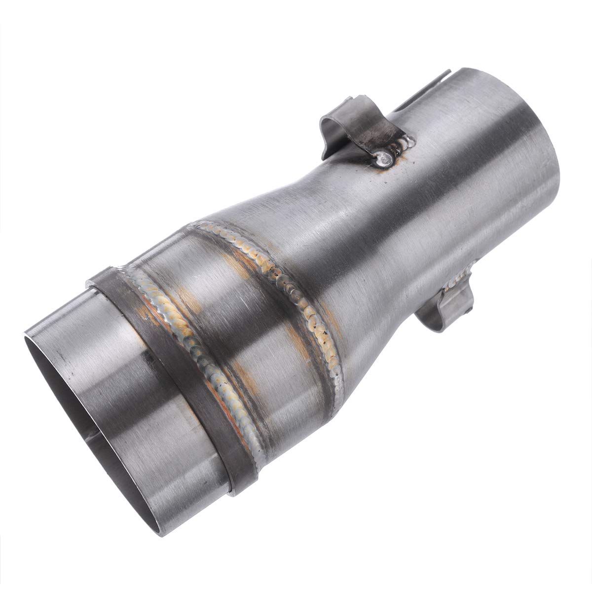 YONGYAO 51Mm A 35Mm Connettore Adattatore Marmitta Tubo di Scarico in Acciaio Moto Lucidato 2 "