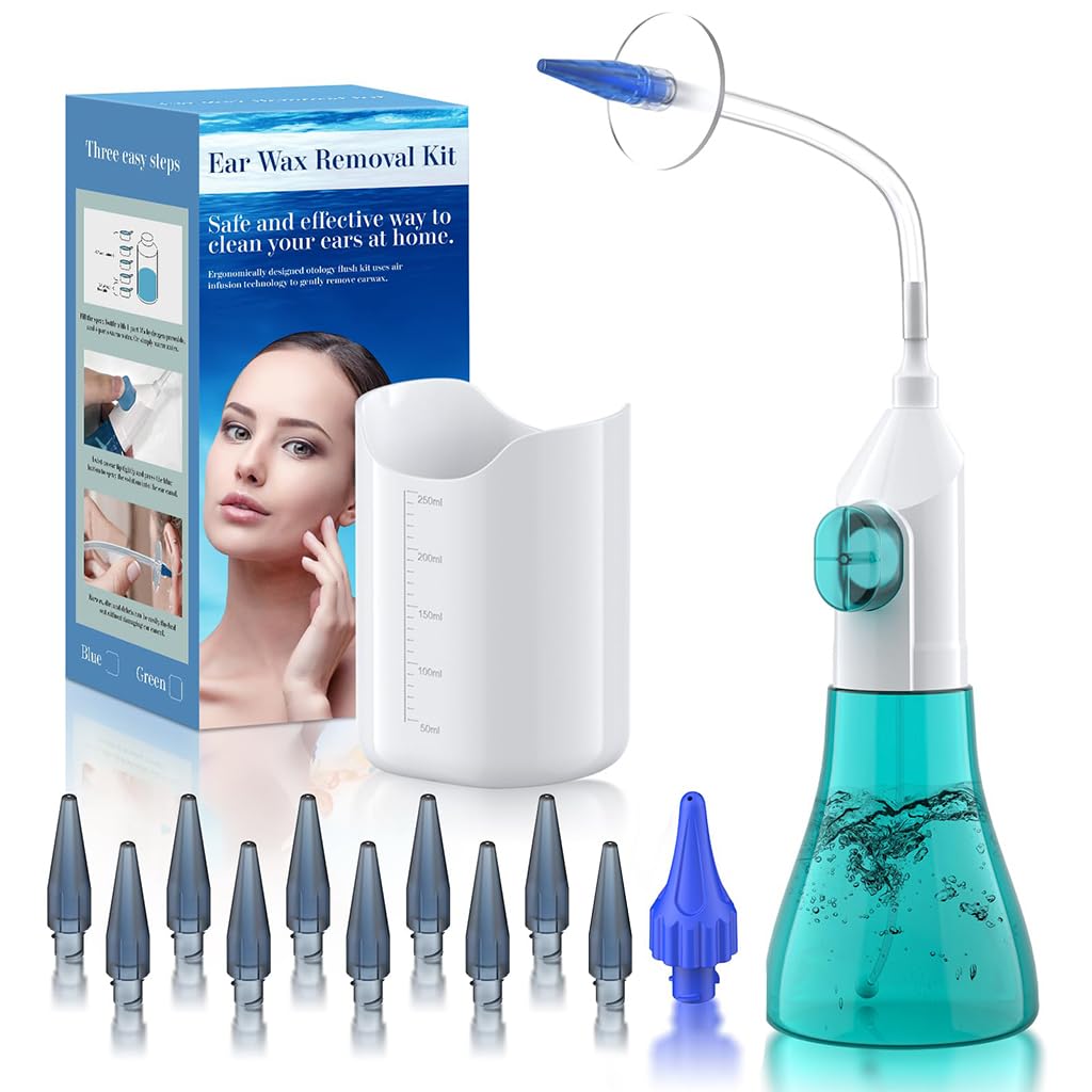 Ear Cleaning Spray Kit, Ear Wax Removal Tool with Water Bottle, Safe & Gentle Ear Irrigation Cleaner Tool for Adults & Kids, Reusable Ear Care Cleaning Set with Nozzle & Cup-image-17