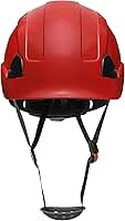 Capacete Steelflex Falcon Alpinista c/Suspensão Classe G Vermelho CA42234