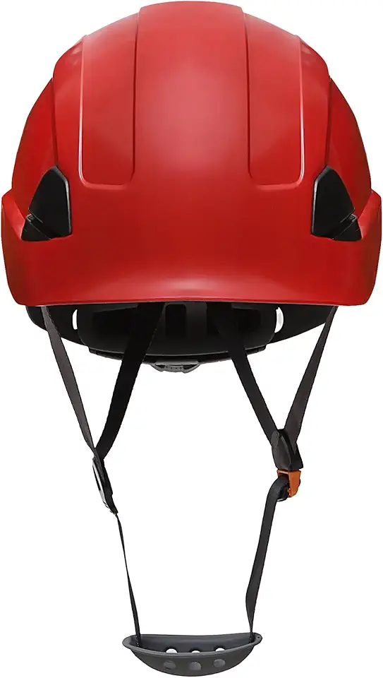 Capacete Steelflex Falcon Alpinista c/Suspensão Classe G Vermelho CA42234