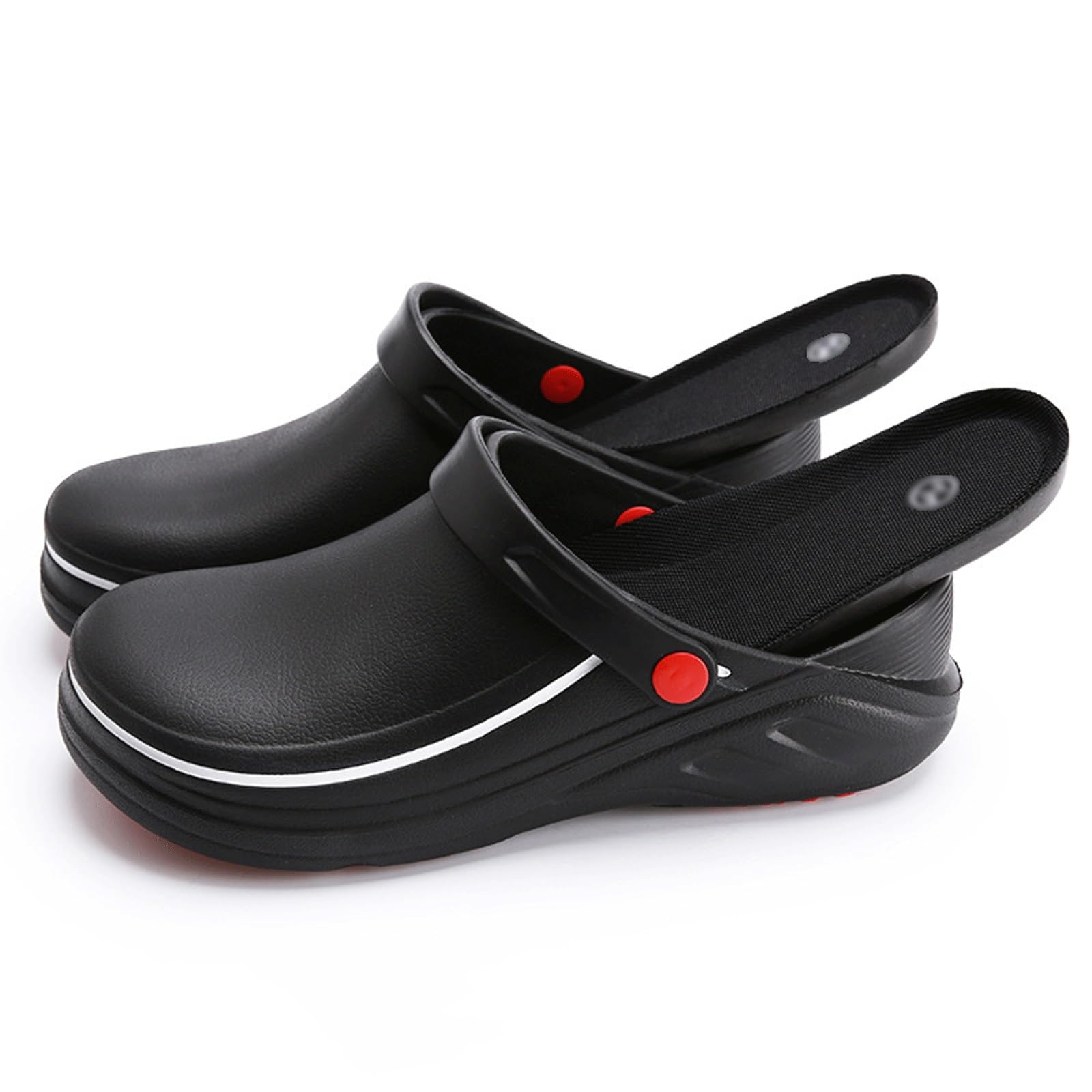 Zapatos De Chef para Hombre,Zapatos De Chef Resistentes Al Agua Y Al Aceite para Hombre,Zapatillas Deportivas Cocinas Restaurantes