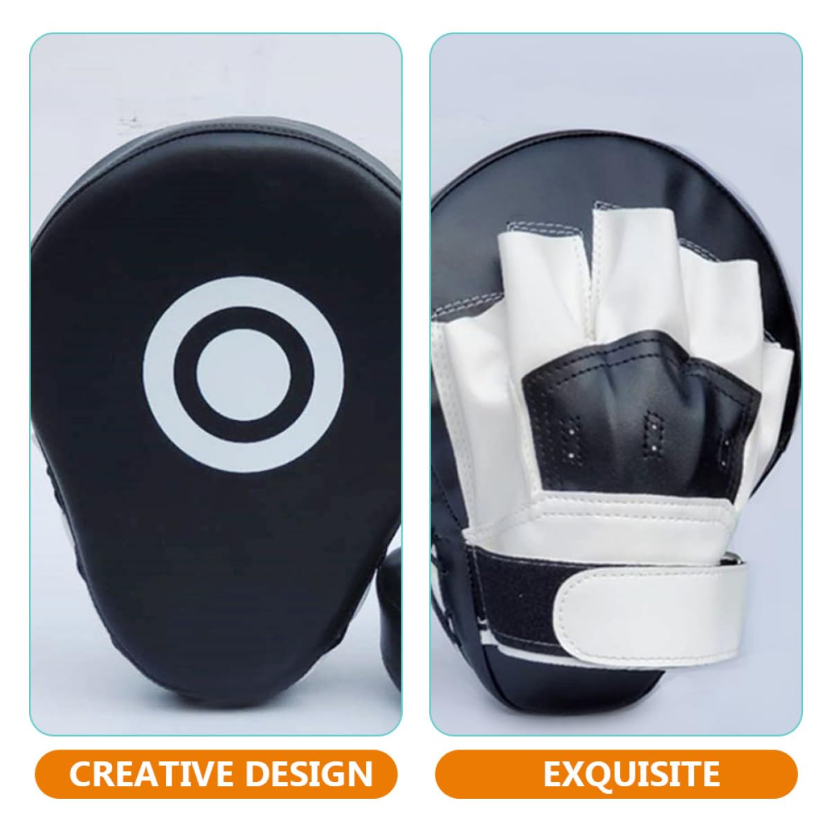 VICASKY Curved Focus Mitts for Training Hand Pads for Thai Karate MMA Punching Kicking Skills Design for Practice