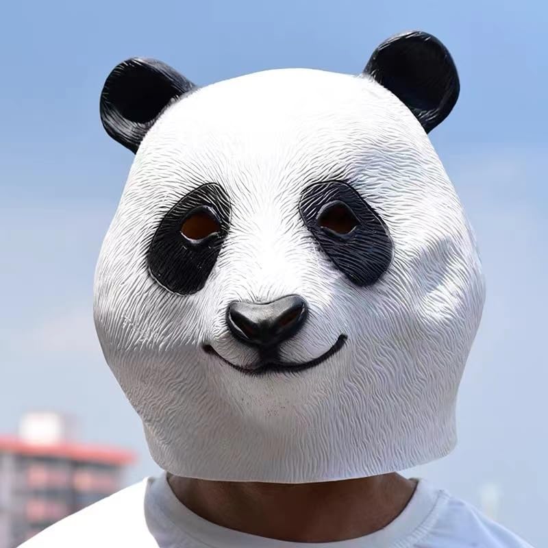Amazon | パンダマスク フェイスマスク 動物マスク パーティーマスク