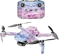 Vista 1 de MightySkins Compatible con DJI Mini 2 Dron portátil – Nubes de caramelo Funda protectora de vinilo duradera y única Fácil de aplicar, quitar