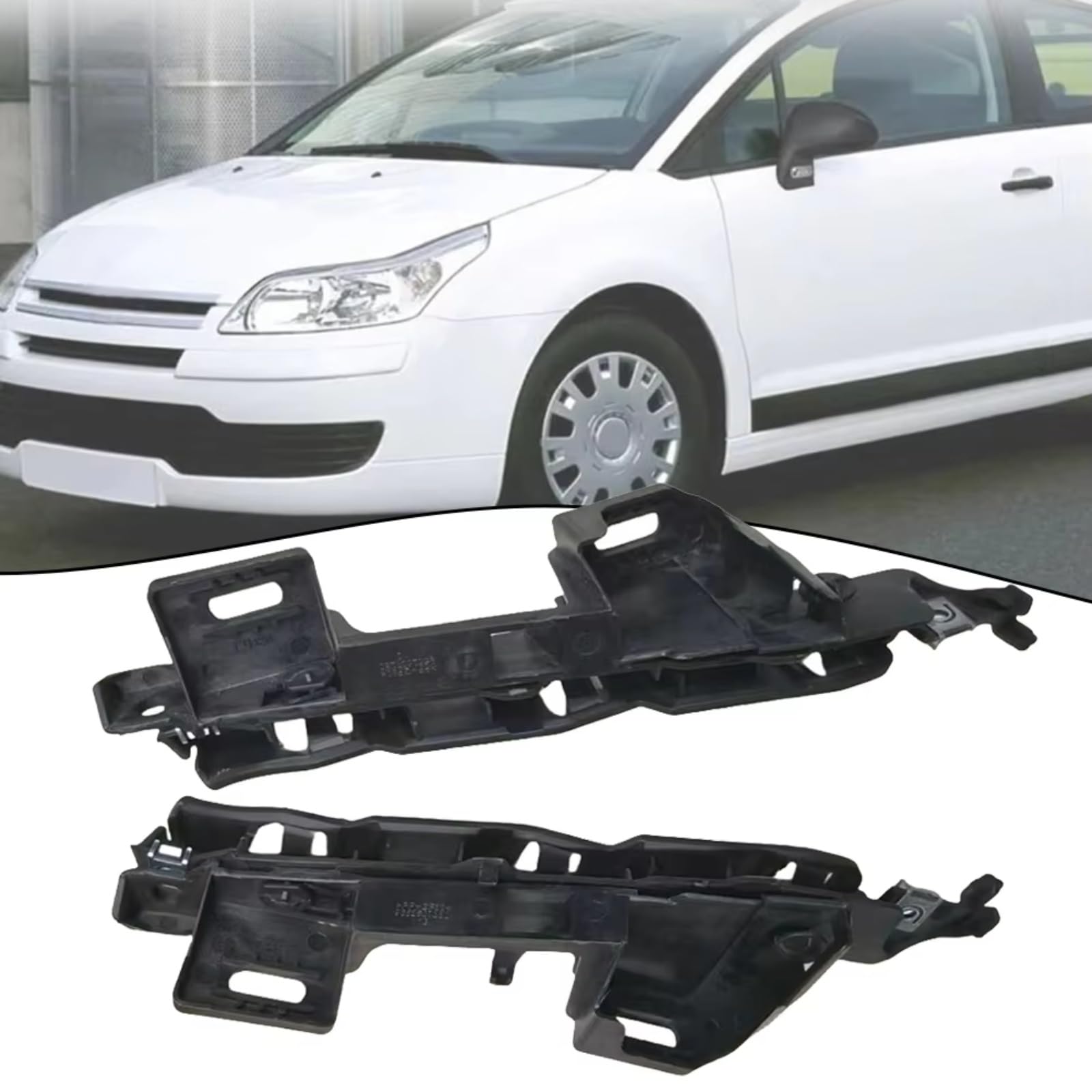 Uchwyt zderzaka, wsporniki zderzaka, tuningowy zestaw komponentów montażowych, naprawy części do Citroen C4 I 2004-2024