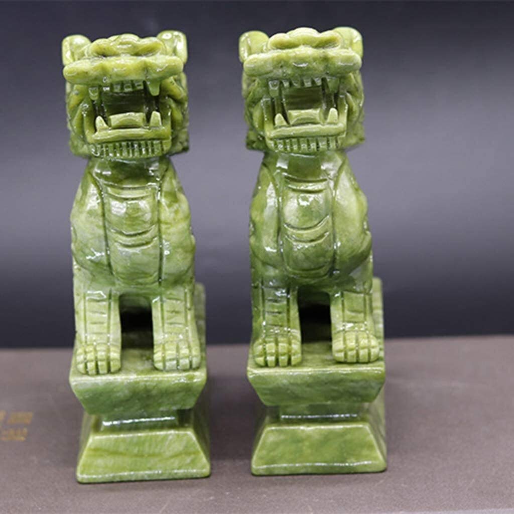 Amazon.co.jp: PiXiu/PiYao 中国風水彫像装飾樹脂装飾置物最高の繁栄を