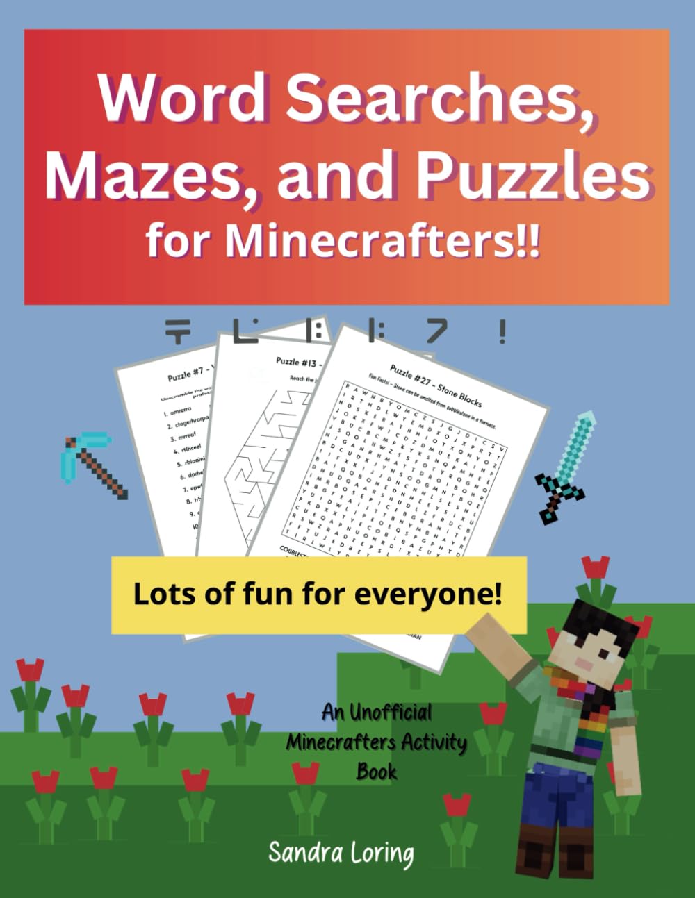 Word Searches, Mazes, and Puzzles for Minecrafters: An Unofficial Minecrafters Activity Book