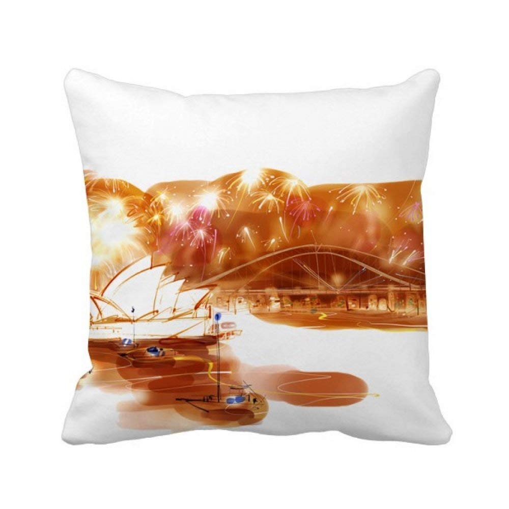 Housse de coussin Australie salon décoration opéra de Sydney