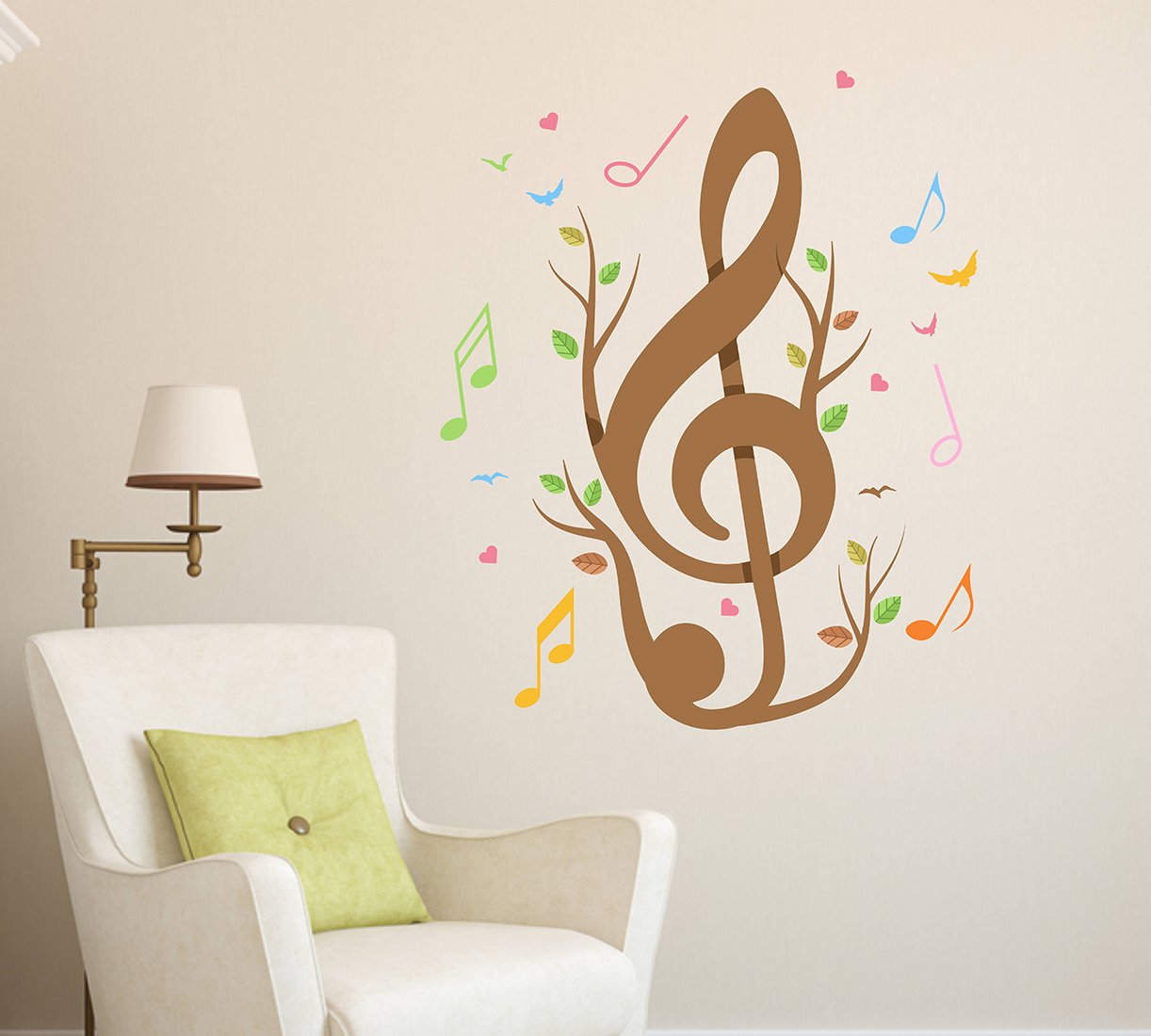WALLSTICKY Music Symbol Wall Sticker-image-26