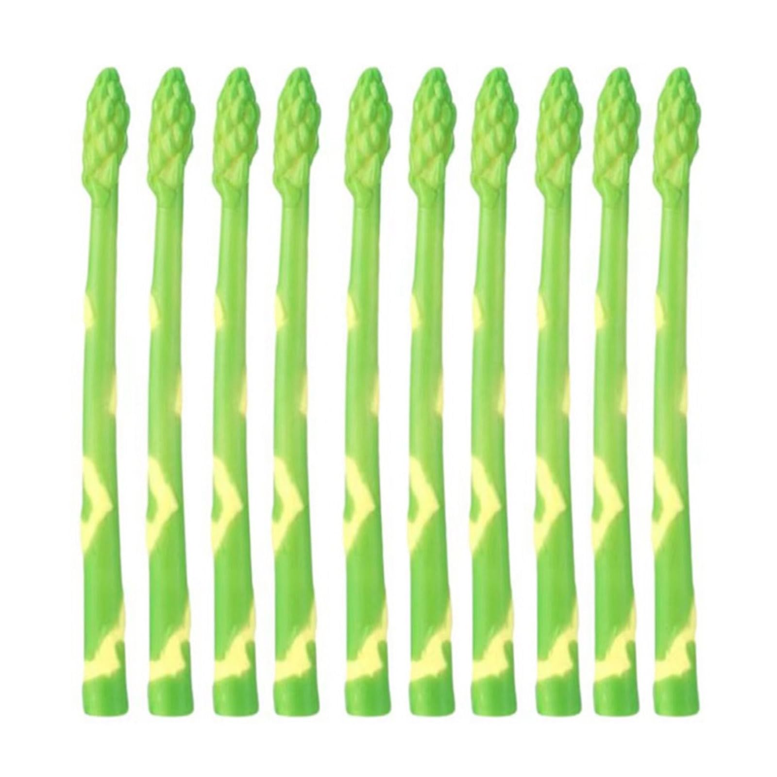Kaeltsyn Of 10 Artificial Shoots Simulated Asparaguses for Home Decor Party Fraudulent Stalk Stalks