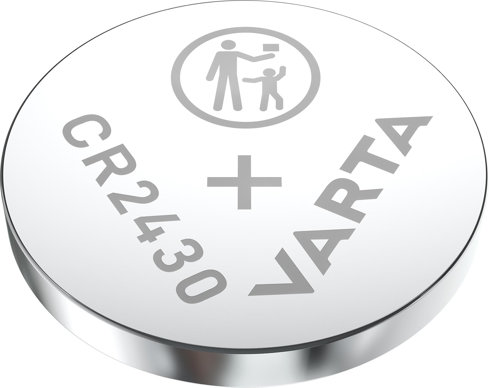VARTA Piles Bouton CR2430, lot de 1, Lithium Coin, 3V, emballage sécurisé pour les enfants, pour petits appareils électroniques - clés de voiture, télécommandes, balances          [Classe énergétique A]