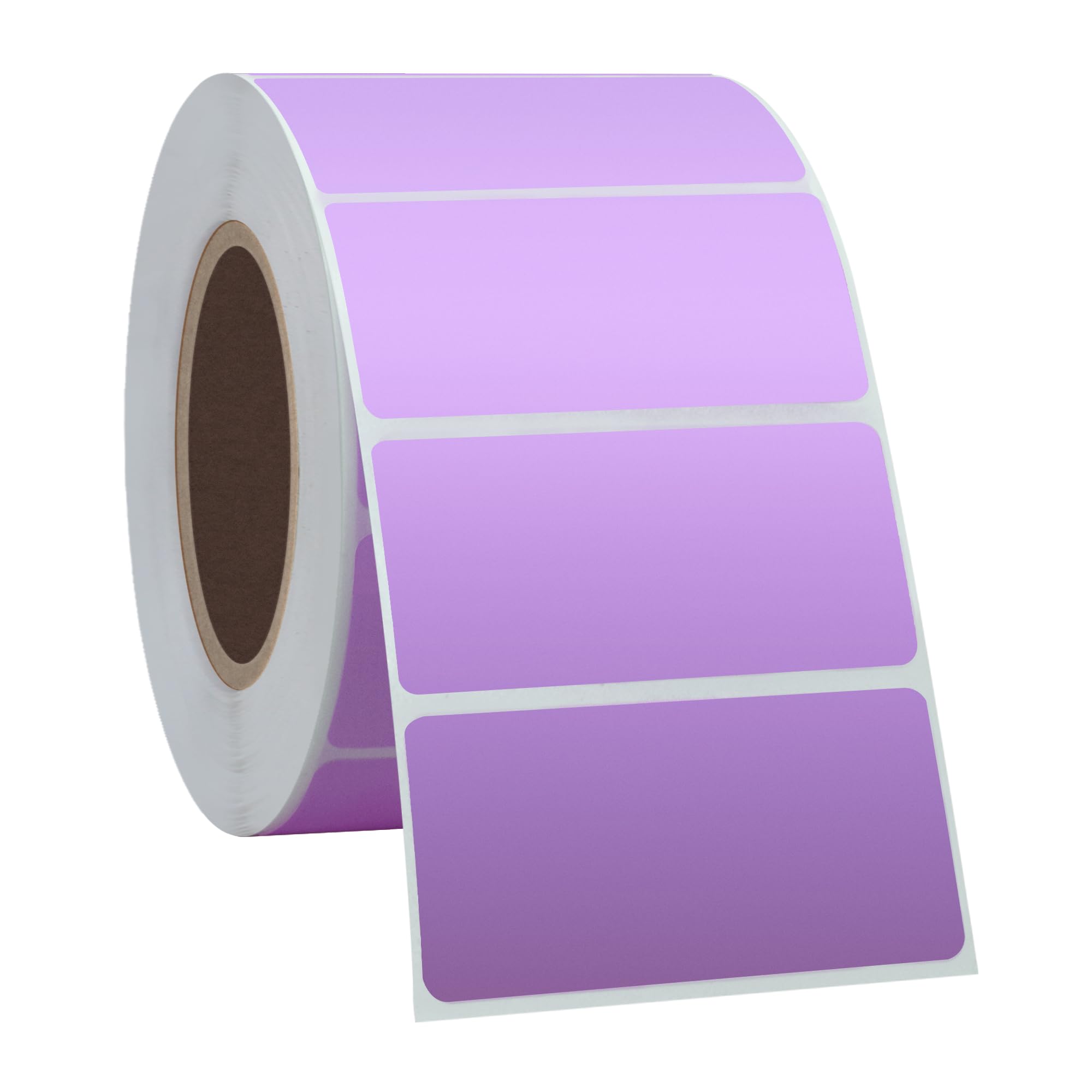 Hycodest Direct Thermal Labels, Self-Adhesive Address Shipping Thermal Stickers, trctangle Label for Thermal Label Printer (Purple, 2"x 1") โ image 1