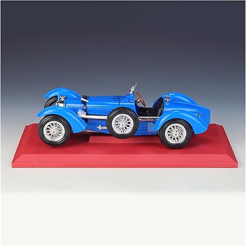 Miniatura 6 de Vehículo de coche de resina de aleación modelo 1 18 apto para Bugatti tipo 59 1934 modelo de coche clásico de aleación de coche Escala Hobby Die