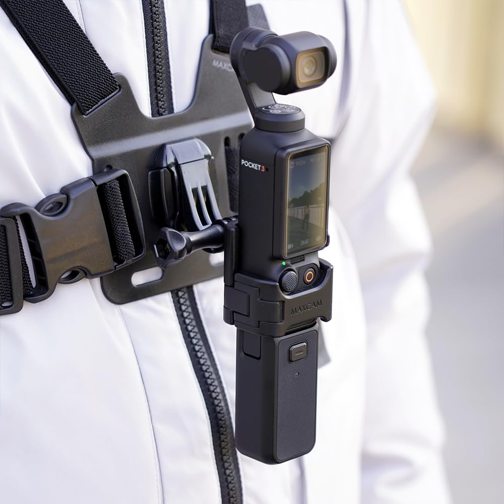 MAXCAM Pectoral Girdle Mount kompatibel mit DJI Osmo Pocket 3