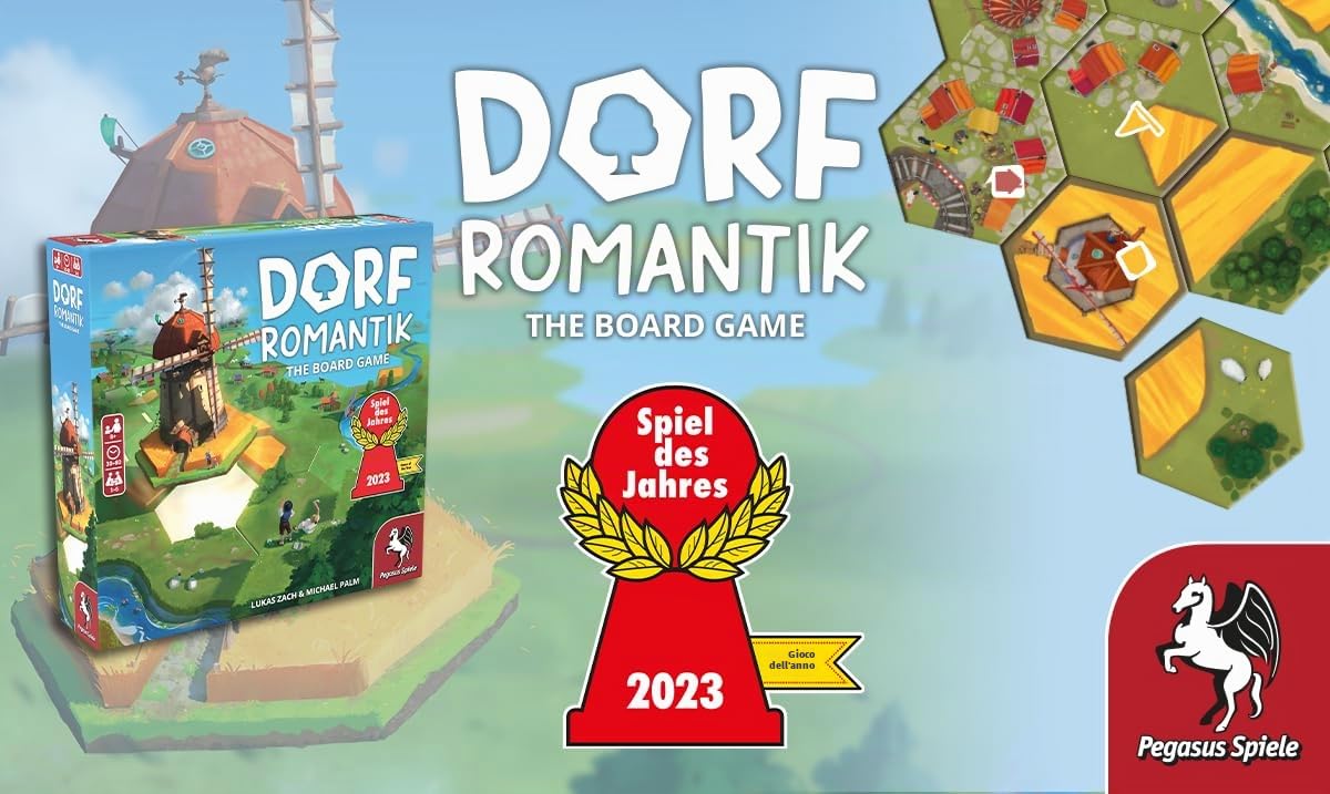 Dorfromantik - Board Game US Edition Spiele des Jahres 2023 Winner
